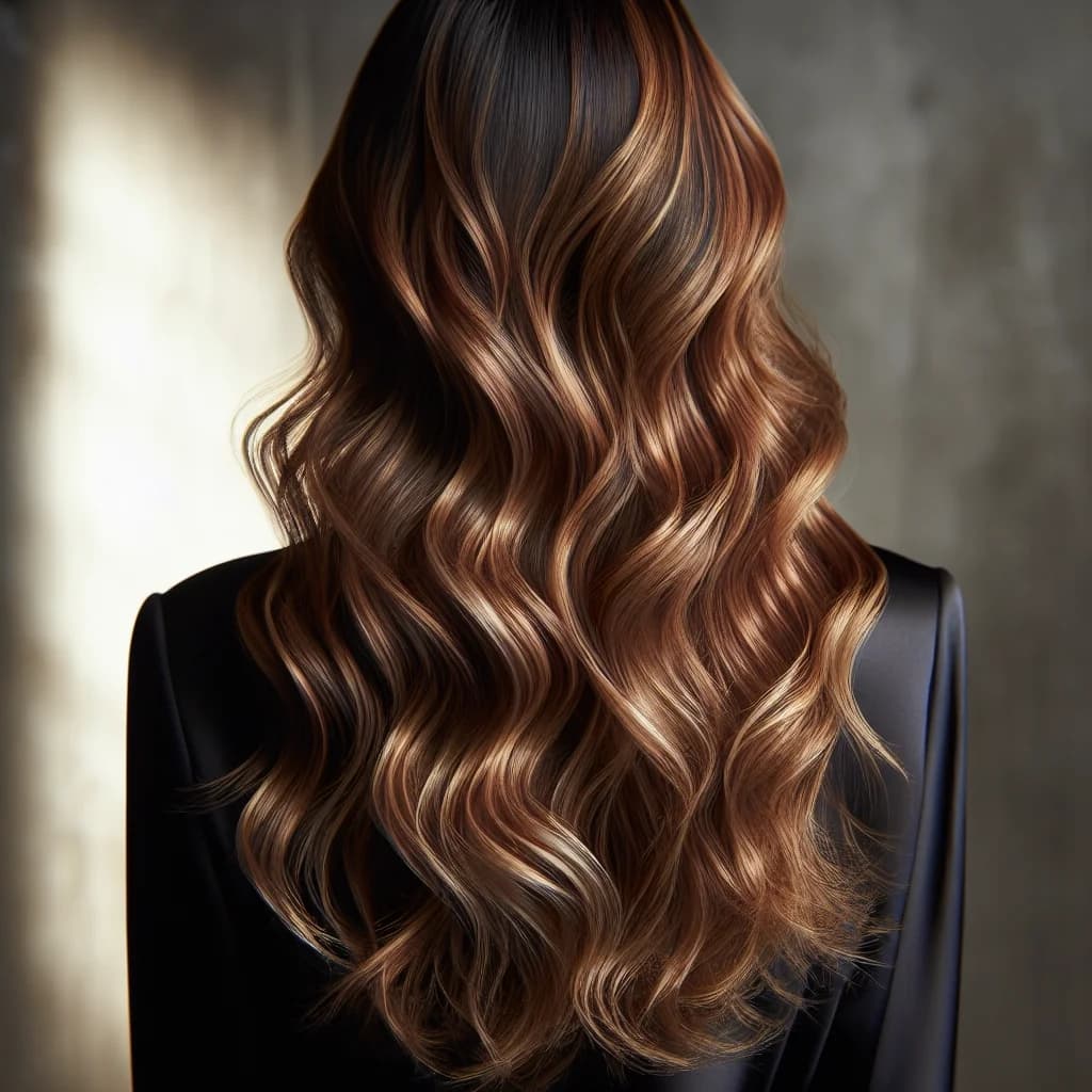 Balayage kleuring