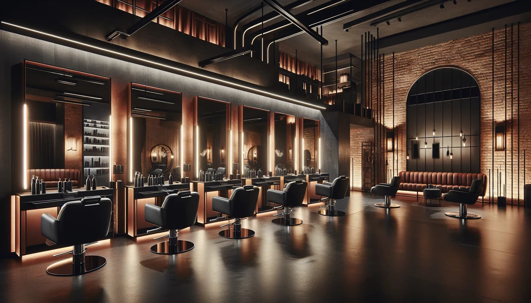 Kapsalon Studio M interieur